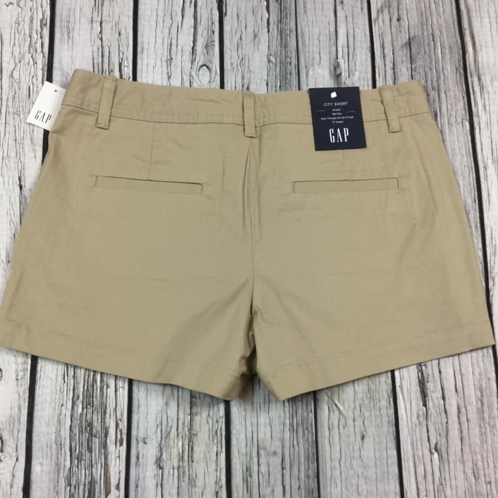 Gap Women 8 Tan Brown Shorts - Picture 2 of 4